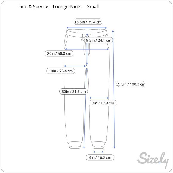 Theo & Spence Camo Lounge Pants Small Elastic Waist Drawstring Ribbed Cuffs NWT - Picture 2 of 5